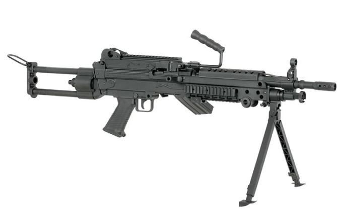 DBoys M249 Para Sportsline LMG 0,5 Joule AEG Black